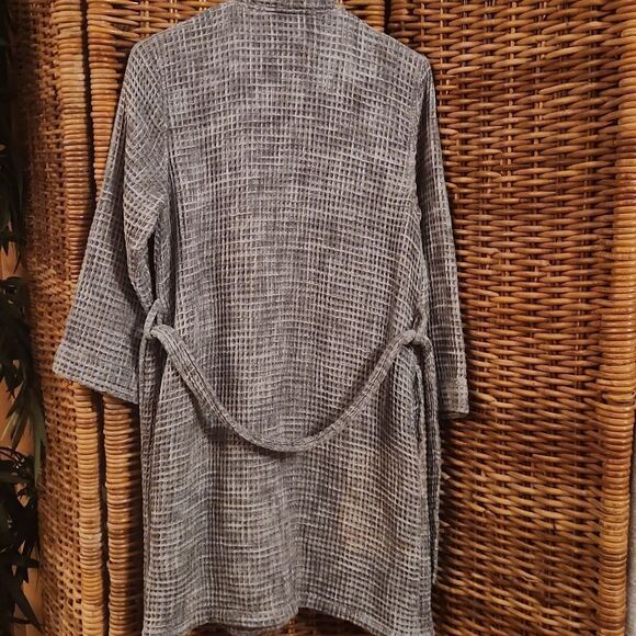 Parachute Waffle Gray Robe S - Picture 4 of 8